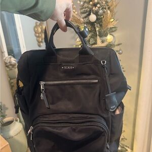 Tumi Black Backpack